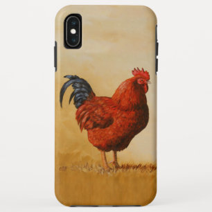 Rhode Island Red Rooster Chicken Case-Mate iPhone Case