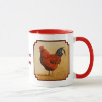 Rhode Island Red Rooster Chicken