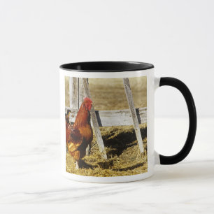 Rhode Island Red Rooster Mug