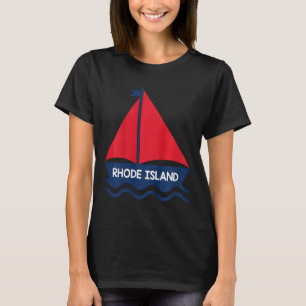 Rhode Island Sailing Boat Boys Girls Toddler T-Shirt