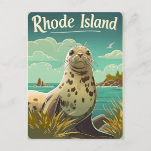 Rhode Island Seal Postcard