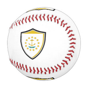 Rhode Island shield flag baseball