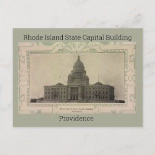 Rhode Island State Capital Building Postcard(1908) Postcard