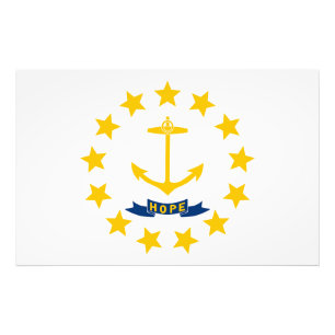 Rhode Island State Photo Print