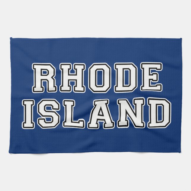 Rhode Island Tea Towel (Horizontal)