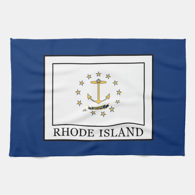 Rhode Island Tea Towel (Horizontal)