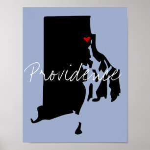 Rhode Island Town Poster