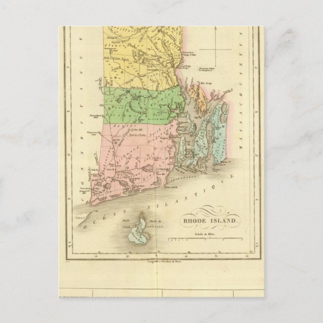 Rhode Island US Postcard (Front)