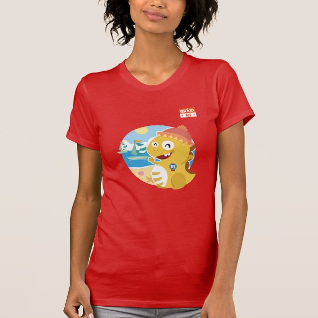 Rhode Island VIPKID T-Shirt (orange) (Front)