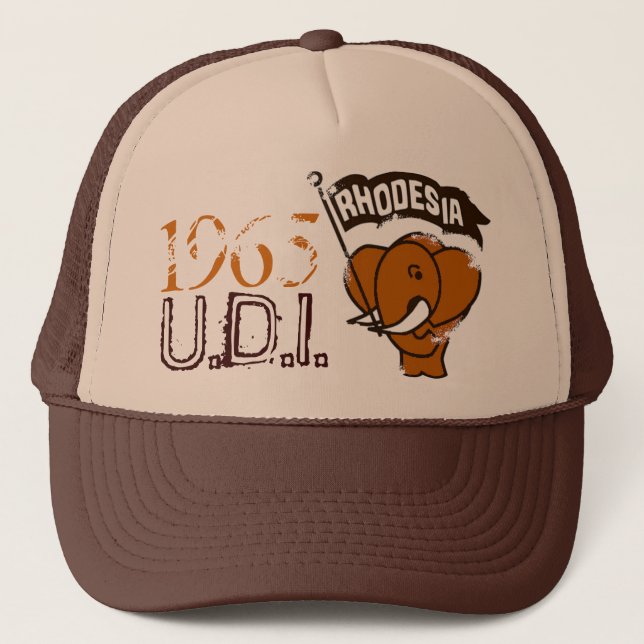 RHODESIA VINTAGE 1965 TRUCKER HAT (Front)