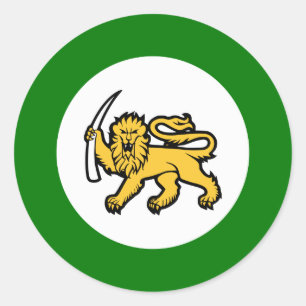 Rhodesian Air Force Classic Round Sticker