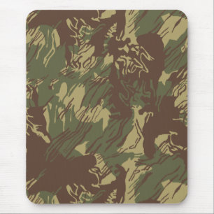 Rhodesian Brushstroke CAMO Mouse Pad