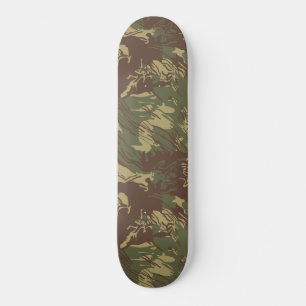 Rhodesian Brushstroke CAMO Skateboard