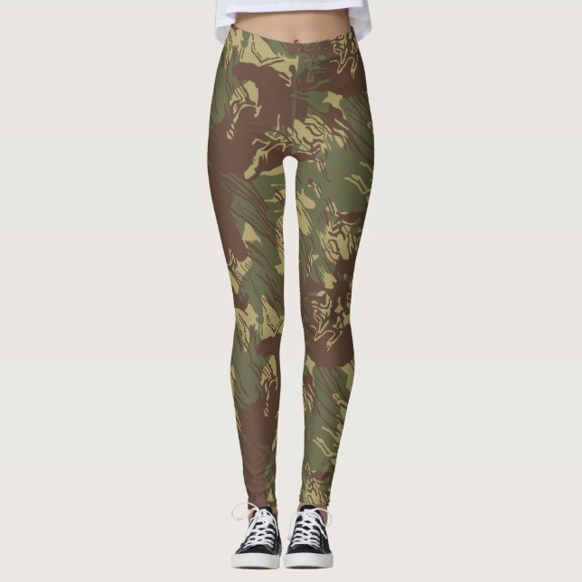 Rhodesian CAMO Women's Leggings (Front)