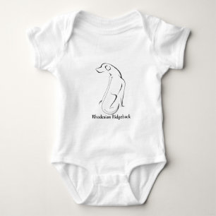 Rhodesian Ridgeback Apparel Baby Bodysuit