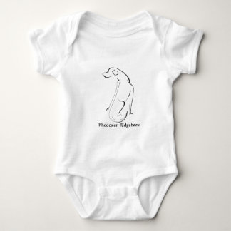 Rhodesian Ridgeback Apparel Baby Bodysuit