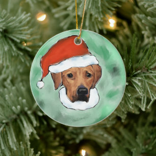 Rhodesian Ridgeback  Ceramic Tree Decoration