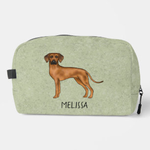 Rhodesian Ridgeback Cute Brown Lion Dog With Name Dopp Kit