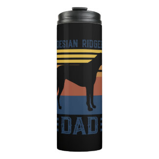 Rhodesian Ridgeback Dad Dog T-shirt Thermal Tumbler