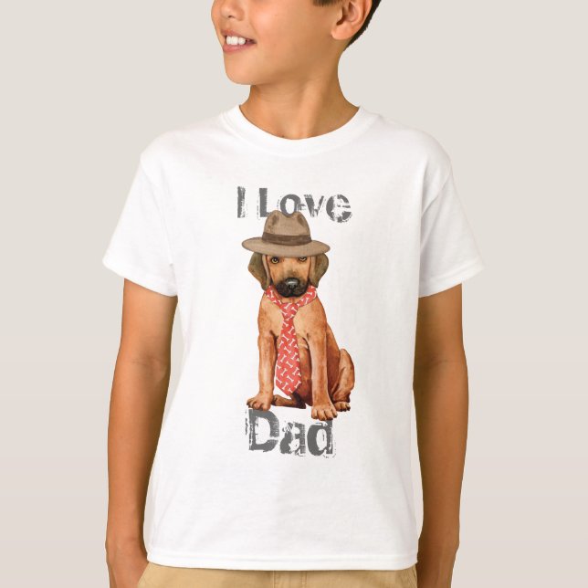 Rhodesian Ridgeback Dad T-Shirt (Front)