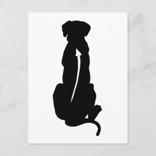 Rhodesian Ridgeback Dog Breed Spine Postcard