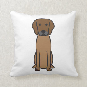 Rhodesian Ridgeback Dog Cartoon Cushion