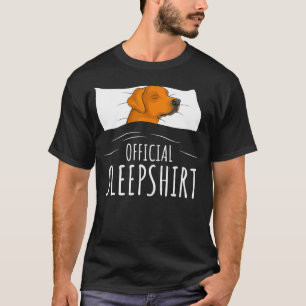 Rhodesian Ridgeback Dog Official Sleepshirt  T-Shirt