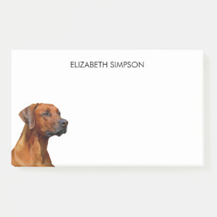 Rhodesian Ridgeback Dog Post-it Notes