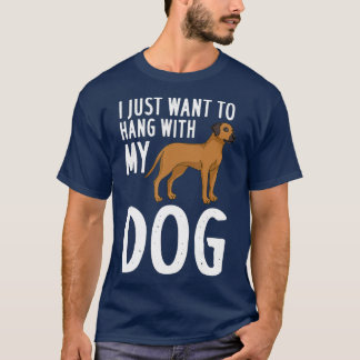 Rhodesian Ridgeback Dog Puppies Owner Lover _39 T-Shirt