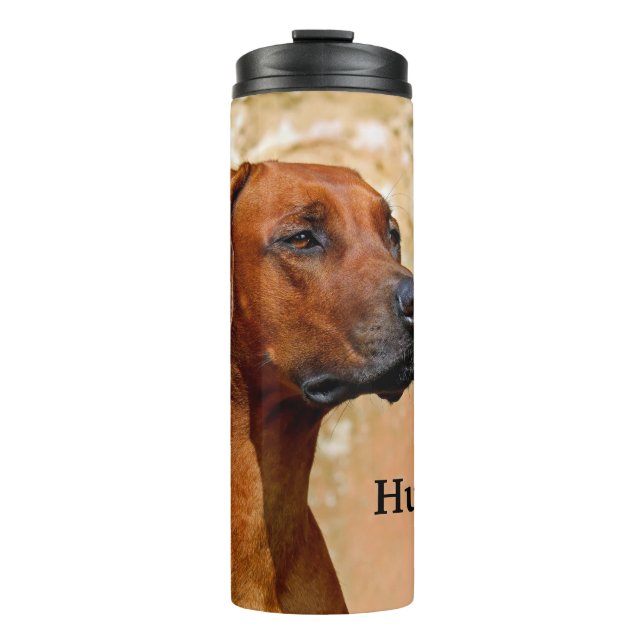 Rhodesian Ridgeback Dog Thermal Tumbler (Front)