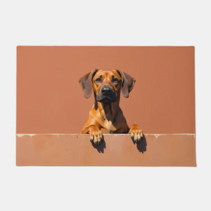 Rhodesian Ridgeback Doormat Art