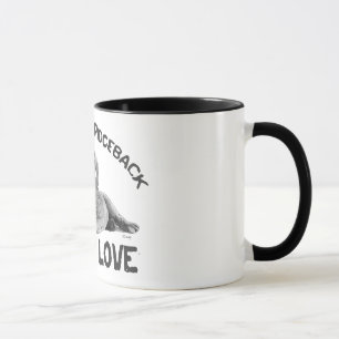 Rhodesian Ridgeback Drawing Mug