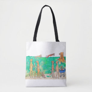 Rhodesian Ridgeback family reunion tote