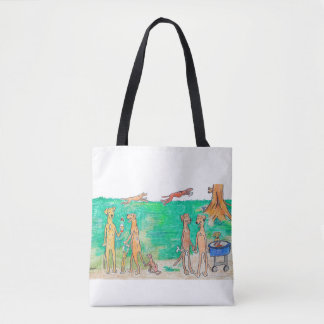 Rhodesian Ridgeback family reunion tote