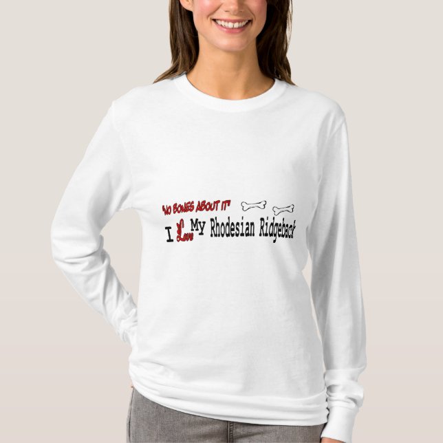 Rhodesian Ridgeback Gifts T-Shirt (Front)