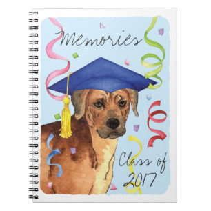 Rhodesian Ridgeback Graduate Spiral Notebook
