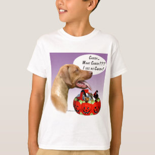 Rhodesian Ridgeback Halloween Candy T-Shirt