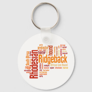 Rhodesian Ridgeback Key Ring