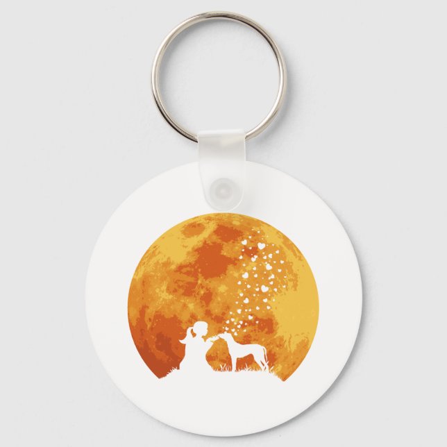 Rhodesian Ridgeback Key Ring (Front)