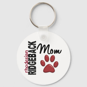 Rhodesian Ridgeback Mum 2 Key Ring