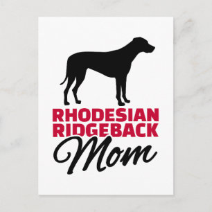 Rhodesian Ridgeback Mum Postcard