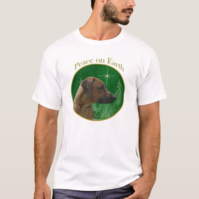 Rhodesian Ridgeback Peace T-Shirt (Front)