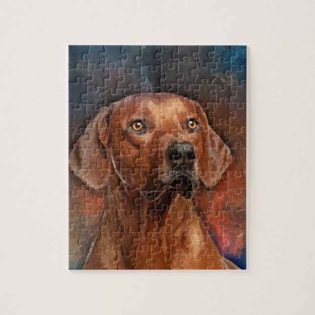Rhodesian Ridgeback Portrait Jigsaw Puzzle (Vertical)