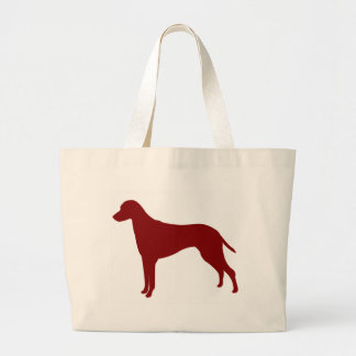 Rhodesian Ridgeback (Red) Large Tote Bag