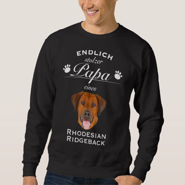 Rhodesian Ridgeback  Rhodesian Ridgeback Sweatshirt (Front)