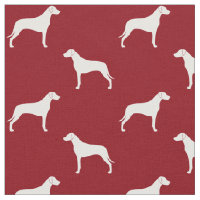 Rhodesian Ridgeback Silhouettes Pattern