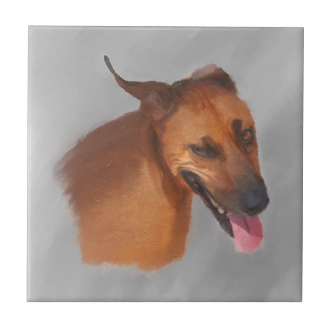 Rhodesian Ridgeback  Tile (Front)