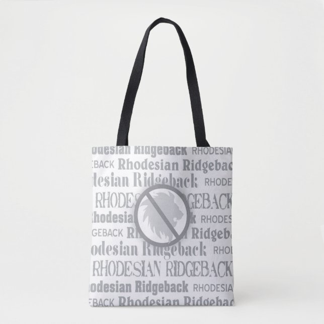 Rhodesian Ridgeback tote bag (Front)