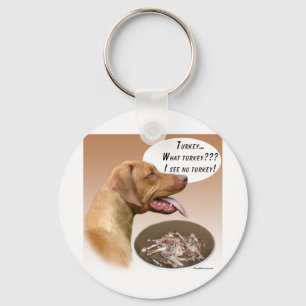 Rhodesian Ridgeback Turkey Key Ring