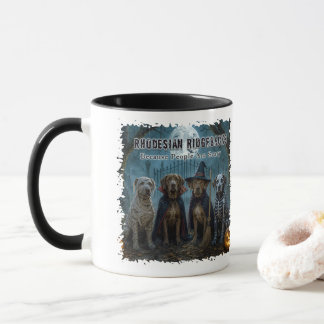 Rhodesian Ridgebacks Halloween– Funny Dog Costume Mug